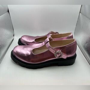 Steve Madden pink platform loafers size 5Y/ Womens 7